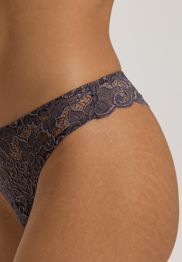 Luxury Moments Thong | Black Pearl 71507-2183
